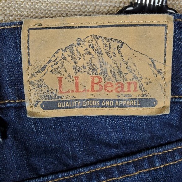 L.L. Bean Jeans Ll Bean Mens Jeans 42x29 Dark Wash Classicore